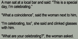 A Wife Was Celebrating Her Pregnancy News In A Bar.