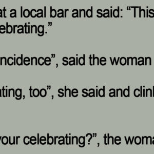 A Wife Was Celebrating Her Pregnancy News In A Bar.
