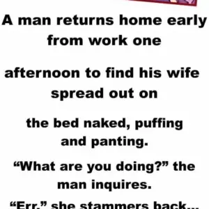 One Day He Found His Wife