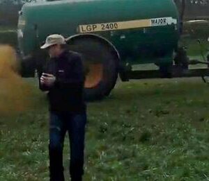 Farmer Spr ays Oscar-Winning Actress And Other Pro testors With Manure When They Refuse To Leave