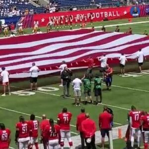 New USFL Will Fire Any Player Who Kneels For The Anthem “On The Spot”