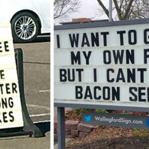 These 20 Hilarious Gas Station Signs Will Make Your Day