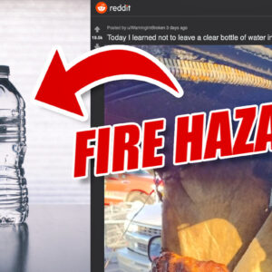 Don’t leave water bottles in your car. Here’s why