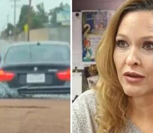 ViraI Video: Mom Whoops Son With Belt On Side Of Road After His Joyride In Her BMW