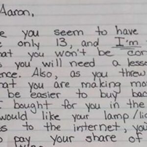 Fed-Up Mother Wrote ‘Tough Love’ Letter To Her 13-Year-Old Son – Parents Everywhere Applauded Her