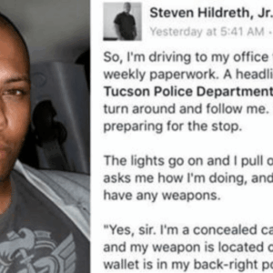 Man Has Viral Response After Being Stopped By The Cops