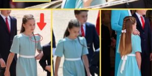 Princess Charlotte, 10, Captivates Audiences in Elegant Teal Dress and Queen’s Diamond Brooch at Trooping the Colour 2025