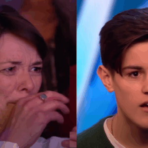 Teen Takes To The Stage To Sing, Minute Later Simon asks him to look at the seat next to his mother