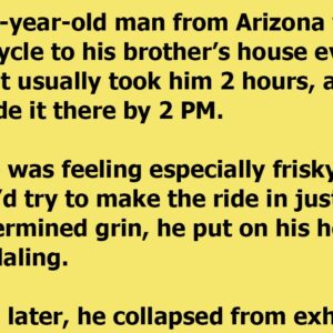 Gobsmacked Police Officer Sees Old Man Going 120 MPH on His Bike