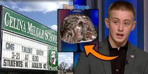 Middle Schooler Suspended When Principal Sees His Veterans Memorial