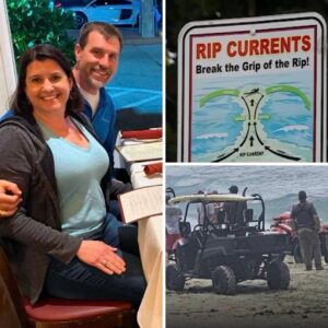 Parents perish in rip currents on a Florida beach while vacationing with their six children