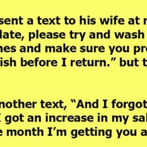 Husband’s Clever Text