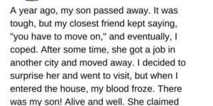 Woman Visits BFF who Recently Adopted Baby