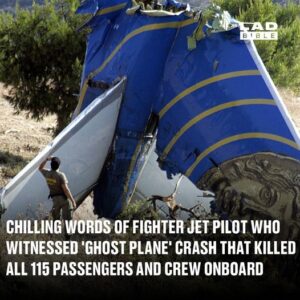 Chilling words of fighter jet pilot who witnessed ‘ghost plane’ crash that killed all 115 passengers and crew onboard