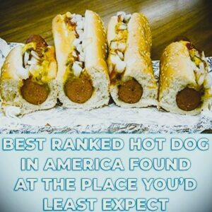 The best hot dog in America has been found! Check the comments!