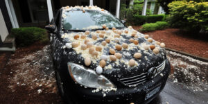 My Neighbor Egged My Car Over Halloween Decorations