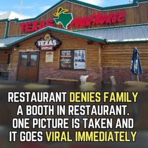 They Didn’t Expect This – Single Photo Sparks Outrage as Family Denied Booth at Restaurant