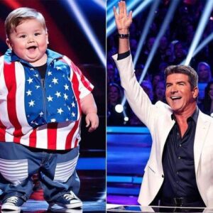 Simon Cowell started crying! The boy sang such a song that Simon couldn’t speak. He went up to the stage to kiss the boy