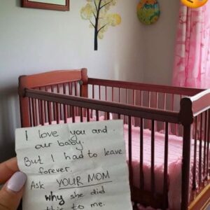 My husband missed the birth of our first child – At home, I found a troubling note and an empty house