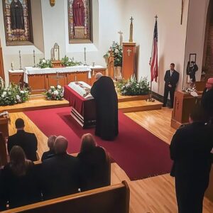 Priest Conducting Funeral Service for Wealthy Woman Leaned over Her Coffin, He Was Stunned to the Core by What He Saw