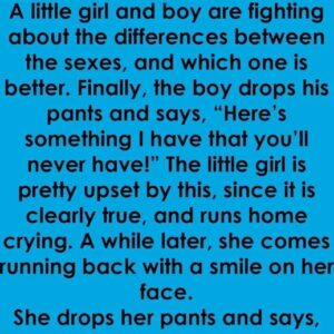 A little girl and