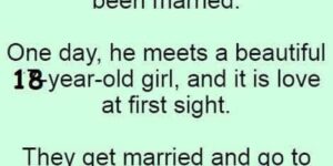 A 70-year-old man has never been married