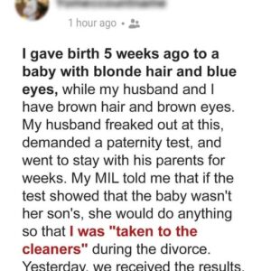 My Husband Asked For Paternity Test after I Gave Birth – He Was ‘Sh0cked’ When He Read the Results