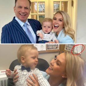 A surprise visit: Press Secretary Karoline Leavitt shares new photos with husband and baby boy at work