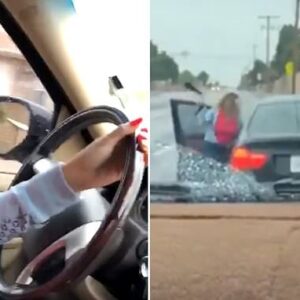 Viral Video: Mom Whoops Son With Belt On Side Of Road After His Joyride In Her BMW