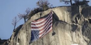 Upside-Down American Flag At Yosemite National Park Turns Heads