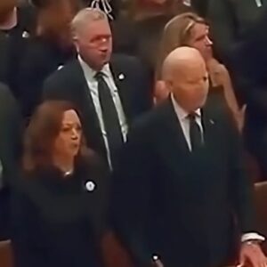 Joe Biden and Kamala Harris Seen Together Attending a Funeral, Video