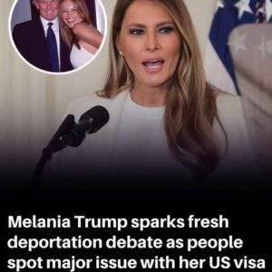 Melania Trump sparks fresh deportation debate as people spot major issue with her US visa