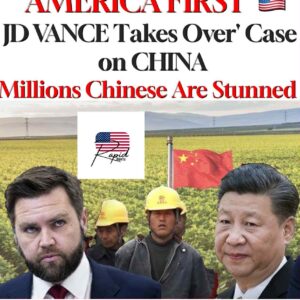 JD Vance Drops Bombshell on China — Sparks Global Outrage
