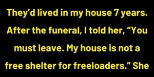 I Kicked Out My DIL and Grandkids After My Son’s D3ath, My House Is Not a Free Hotel