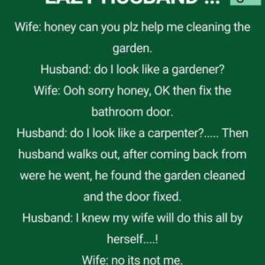 LAZY HUSBAND !!! (FUNNY STORY)