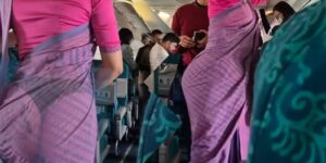 Flight Attendant Breaks the Internet with Her Daring Uniform!