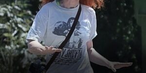 TV Star Sparks Shock After Stepping Out Barefaced With Wild Red Hair