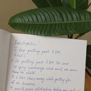 My Neighbor Used My BBQ Without Cleaning — When I Called Her Out, She Put a List of Rules on My Door and Tried to Control My Own Yard