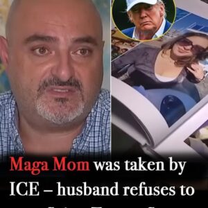 MAGA mom taken by ICE – husband refuses to stop flying Trump flag