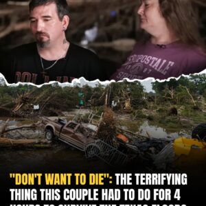 Texas Flood Horror: Couple Watches Home Disappear While Gripping Onto Post