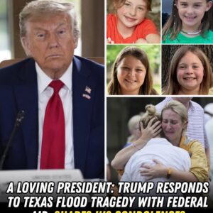President Donald Trump responds to Texas flood tragedy with Federal aid, condolences