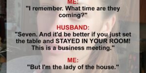 My Husband Wanted Me Out of Sight for His Work Dinner—He Didn’t Expect What I Did Next