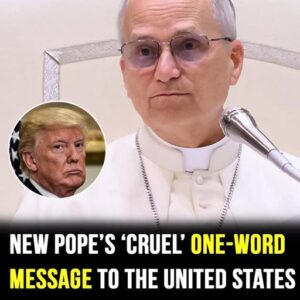 Pope’s one-word message to the United S