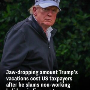 Trump slams unproductive holidays—then the taxpayer bill for his own trips comes to light.