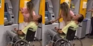 Woman takes her deceased uncle to withdraw money at the… See more