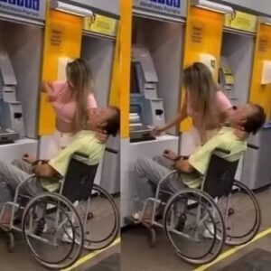 Woman takes her deceased uncle to withdraw money at the… See more