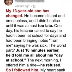 My Son Lied About School — The Truth Broke My Heart but Healed Our Family