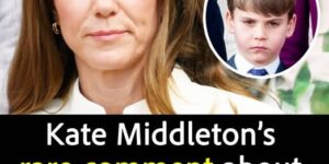 Kate Middleton makes rare comment about Prince Louis