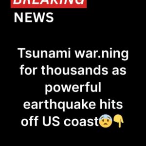Thousands of Americans flee to higher ground after monster 7.3 earthquake triggered tsunami war.ning