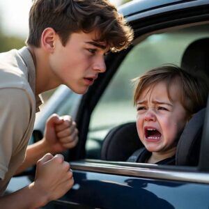 Young man saves child trapped in car – and faces unexpected reaction
